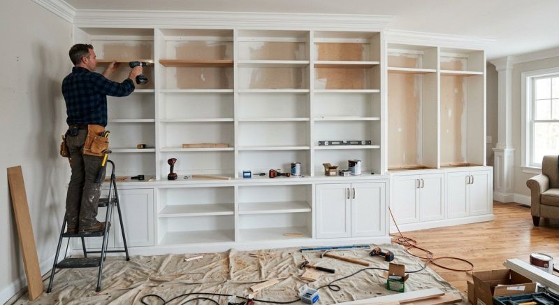 Bookcase Installation in Winston Salem, NC