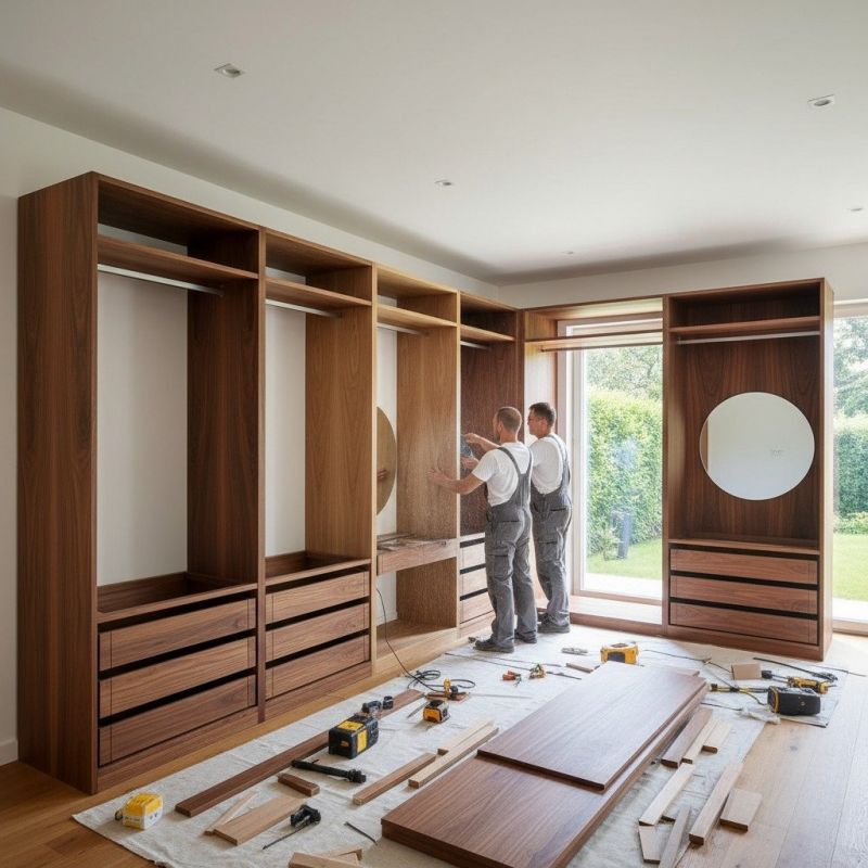 Built In Wardrobe Installation in Alexandria, VA